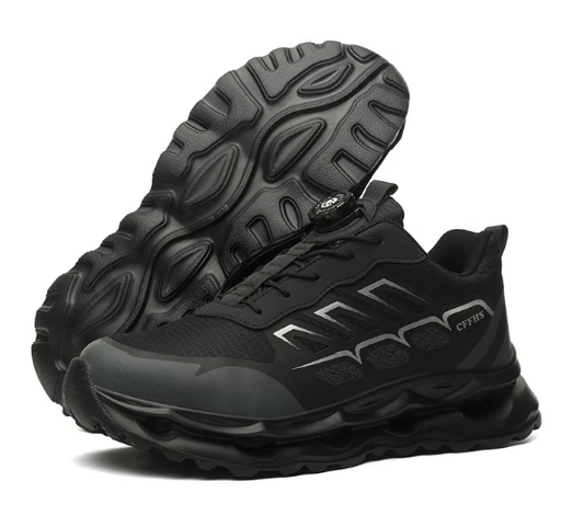 All-Terrain Safety Sneakers – Jet Black Stealth