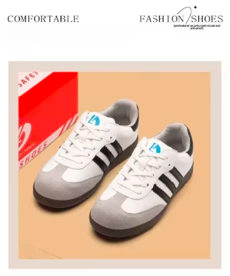 A SAFETY SAMBA Pro Women's Work Sneakers – Retro Style, Modern Protection