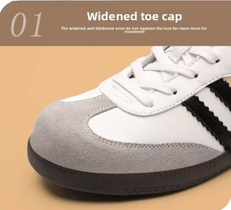 A SAFETY SAMBA Pro Women's Work Sneakers – Retro Style, Modern Protection