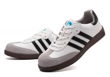 A SAFETY SAMBA Pro Women's Work Sneakers – Retro Style, Modern Protection