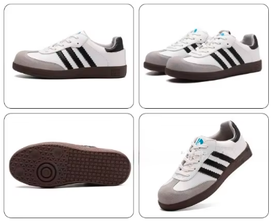 A SAFETY SAMBA Pro Women's Work Sneakers – Retro Style, Modern Protection
