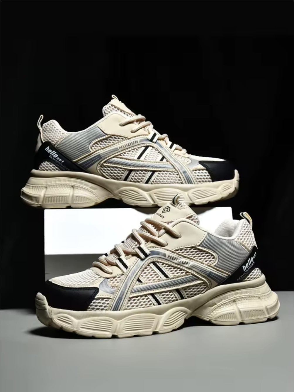 HUIDUN 2 Women’s Mesh Safety Sneakers – Lightweight Steel Toe Work Shoes