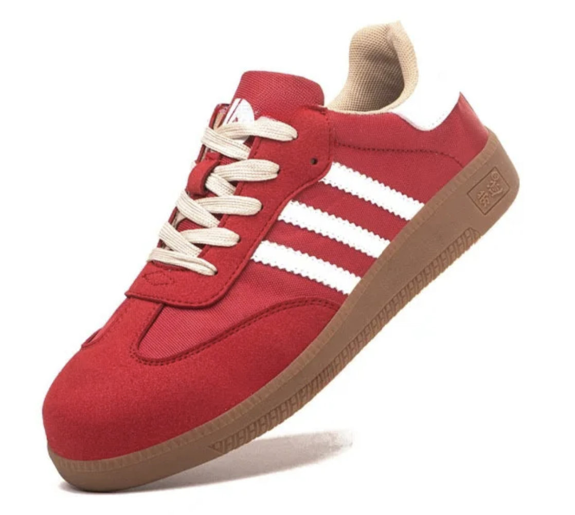A SAFETY SAMBA Pro Women's Work Sneakers – Retro Style, Modern Protection