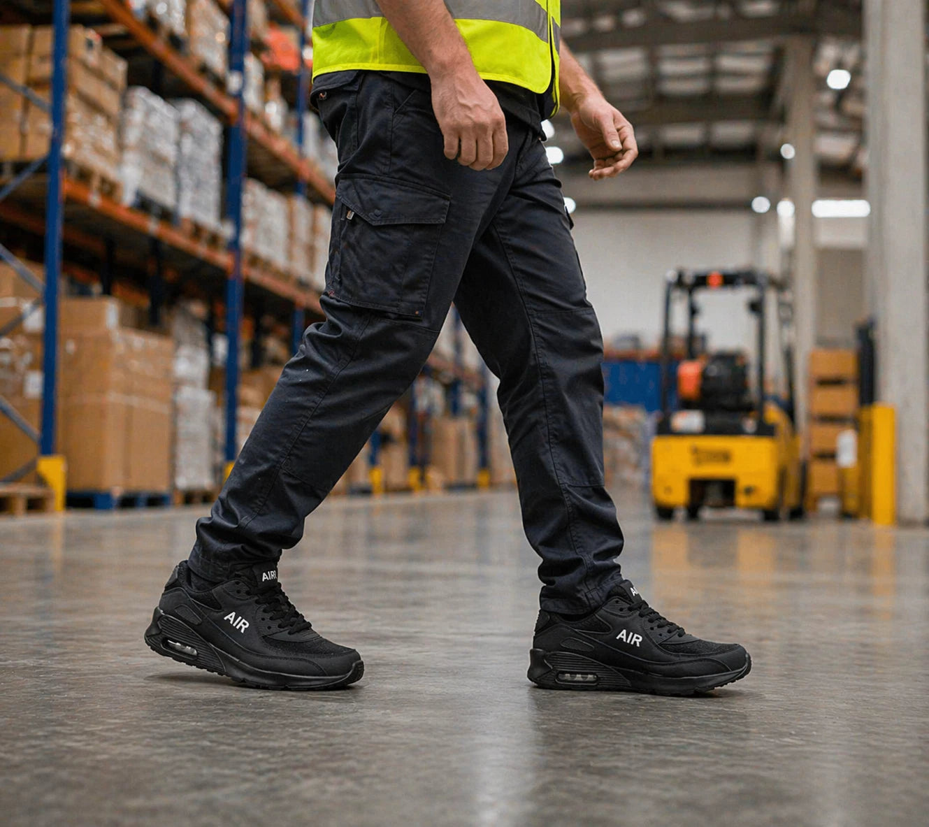 90's MAXI AIRE Basic - Advanced Steel Toe Safety Trainers