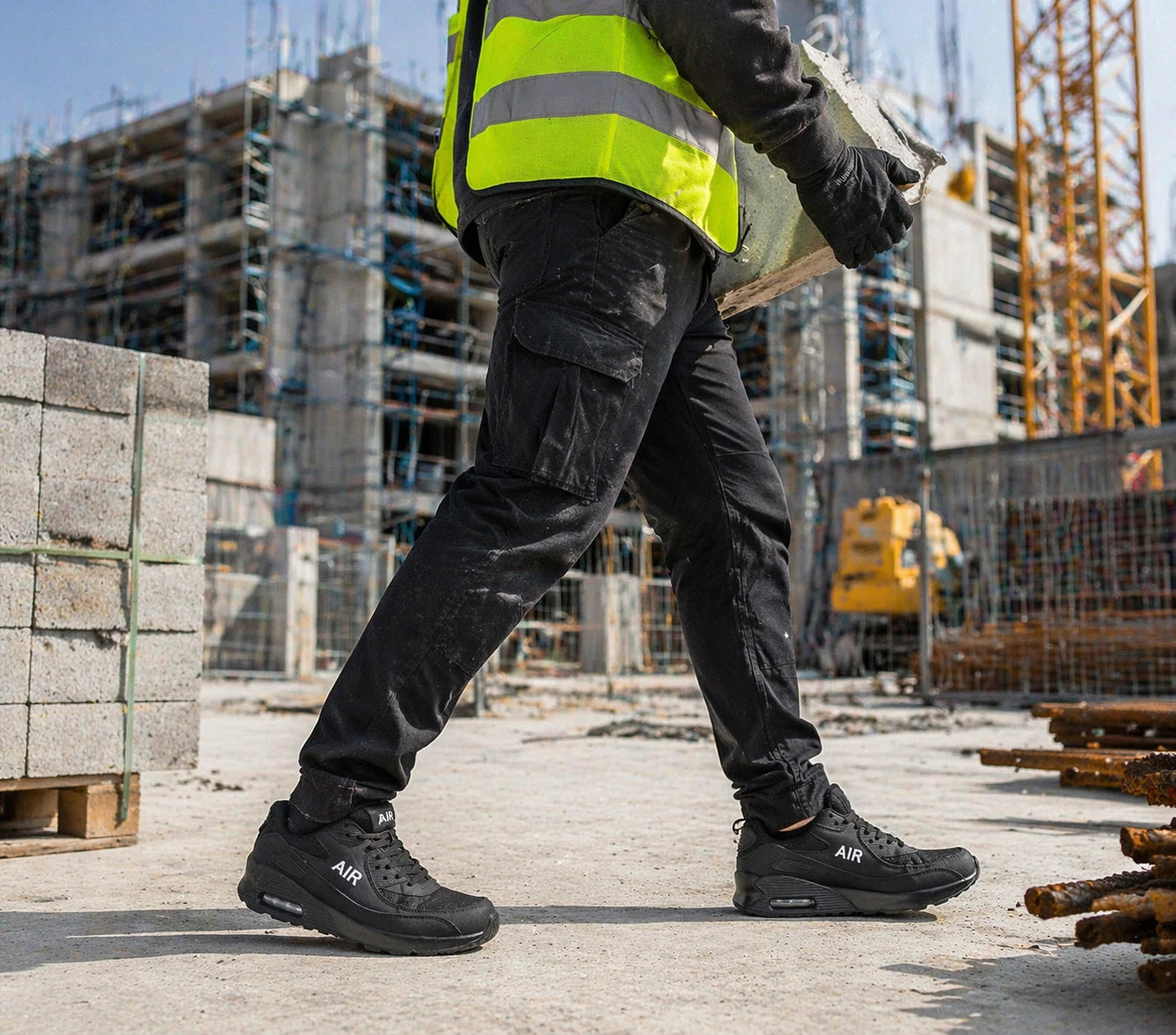 90's MAXI AIRE Basic - Advanced Steel Toe Safety Trainers